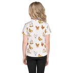 Kids Chicken Pattern T-Shirt