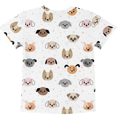 Kids Dog Face T-Shirt