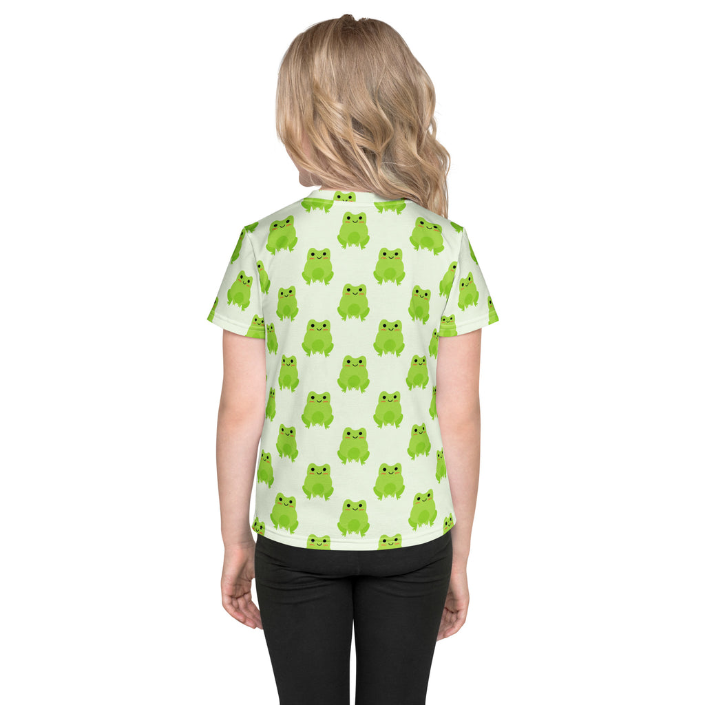 Kids Green Frogs T-Shirt