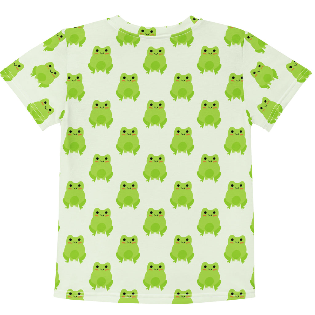 Kids Green Frogs T-Shirt