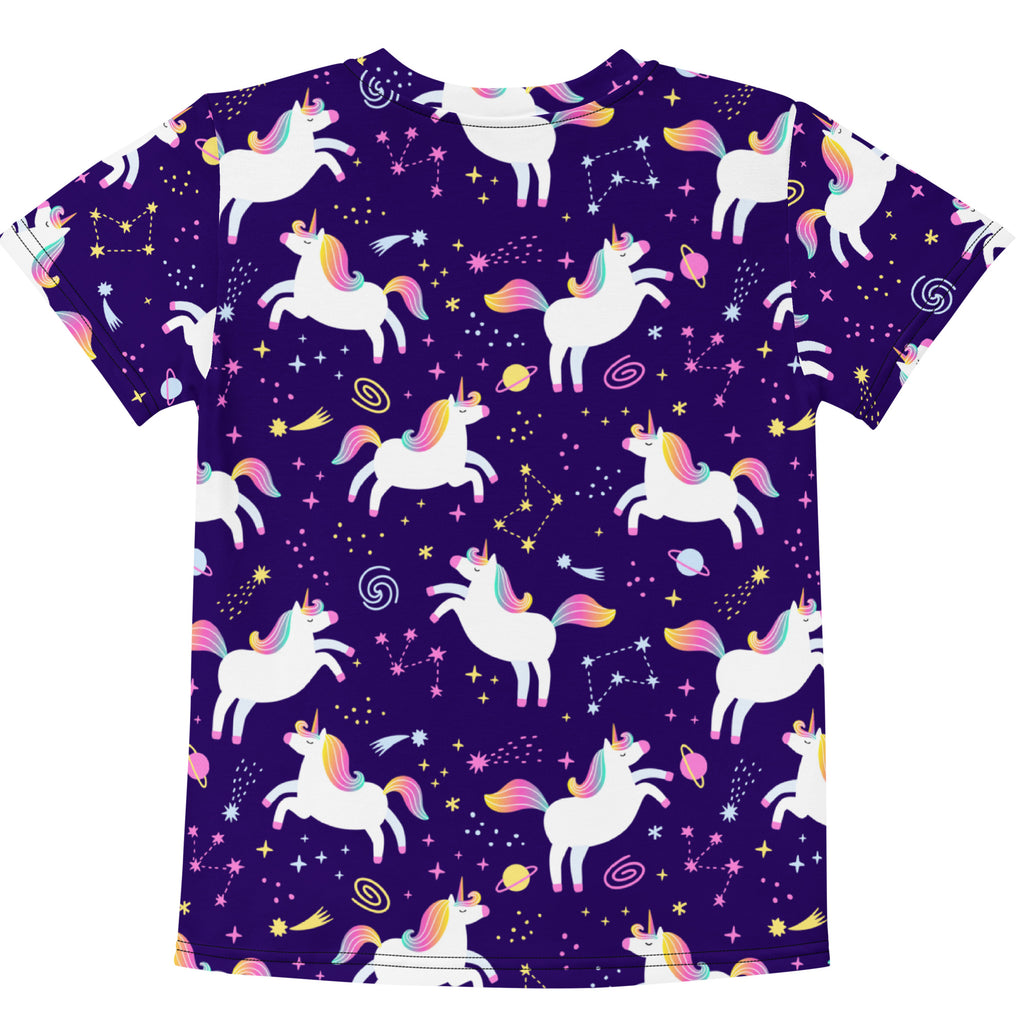 Girls Space Unicorn T-Shirt