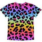 Girls Rainbow Leopard T-Shirt