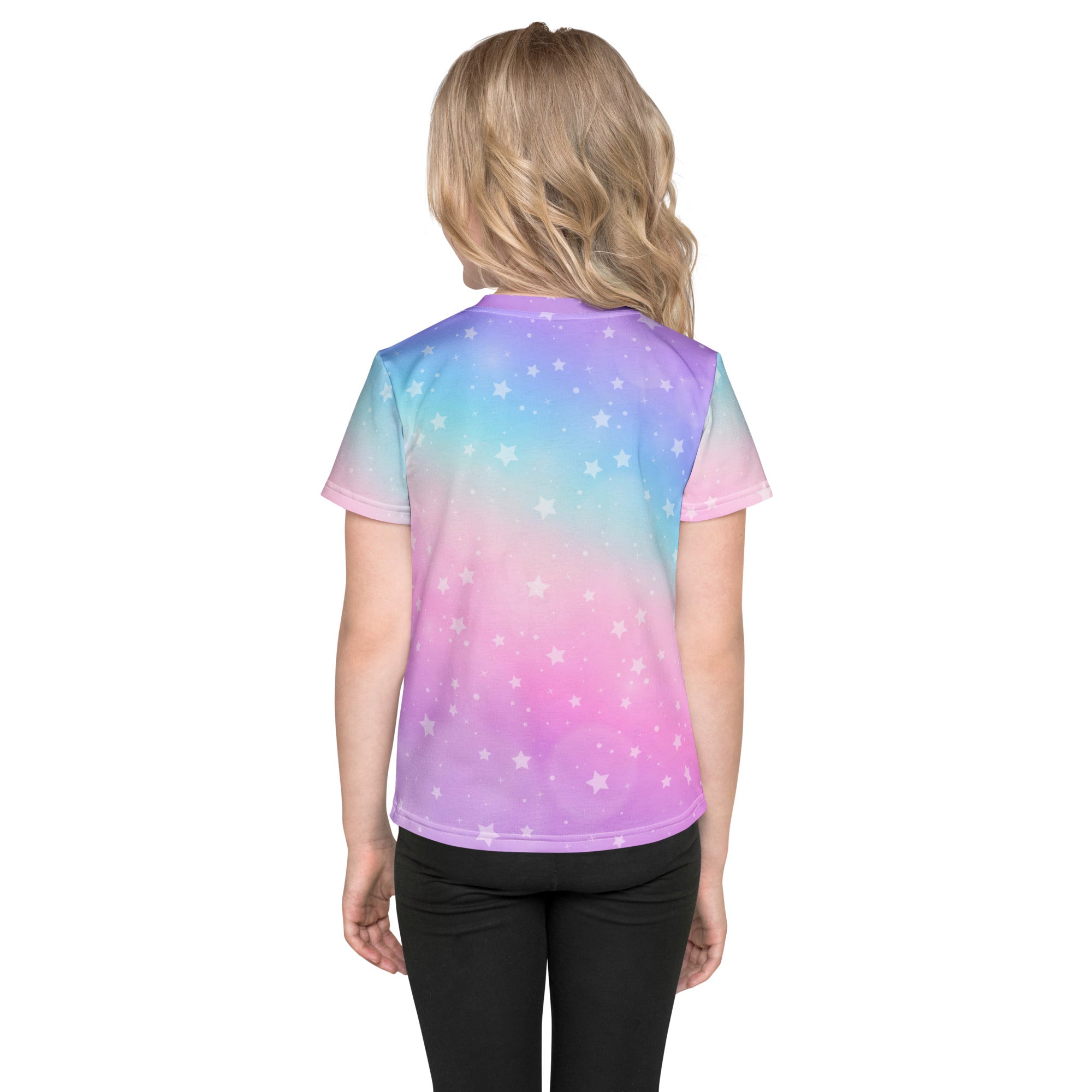 Girls Rainbow Stars T-Shirt