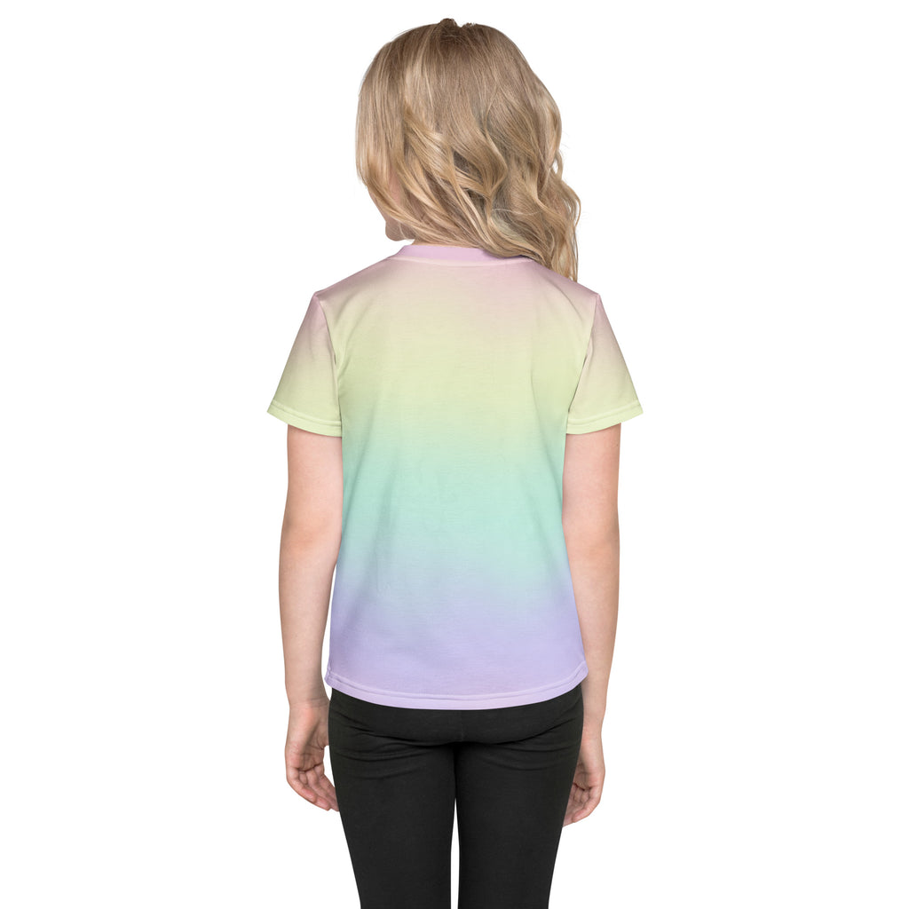 Girls Pastel Rainbow T-Shirt