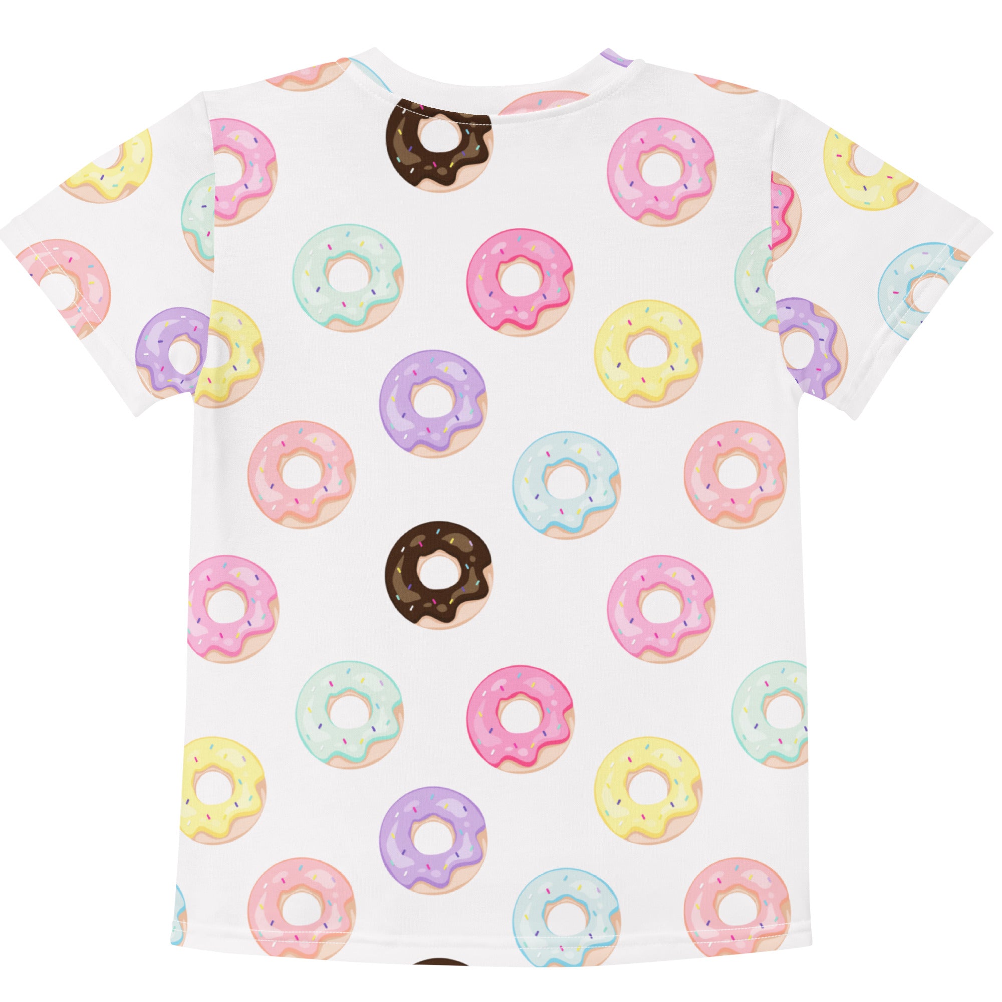 Girls Donut Print T-Shirt