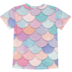 Girls Rainbow Mermaid T-Shirt