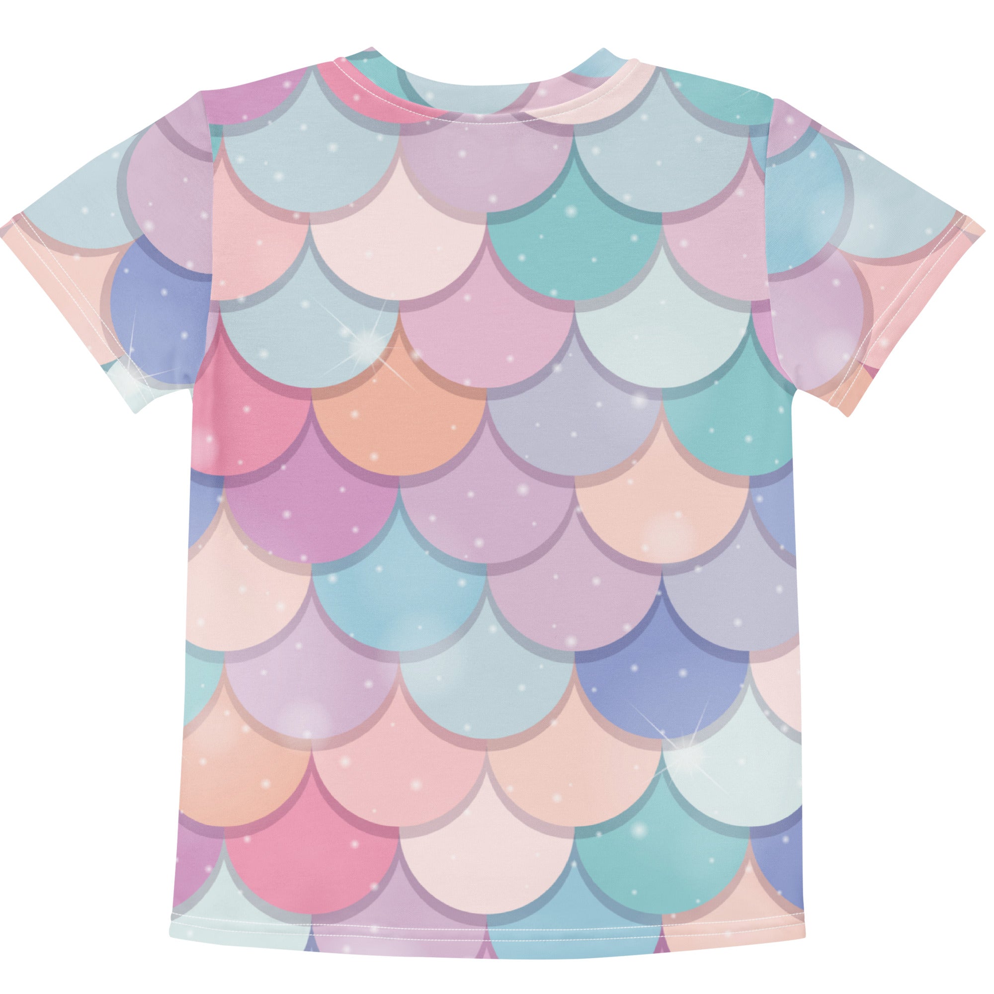 Girls Rainbow Mermaid T-Shirt