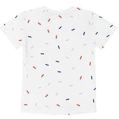 Kids Red, White & Blue Sprinkles T-Shirt