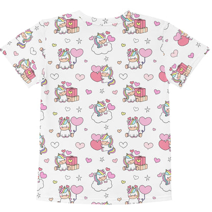 Girls Unicorn Birthday T-Shirt