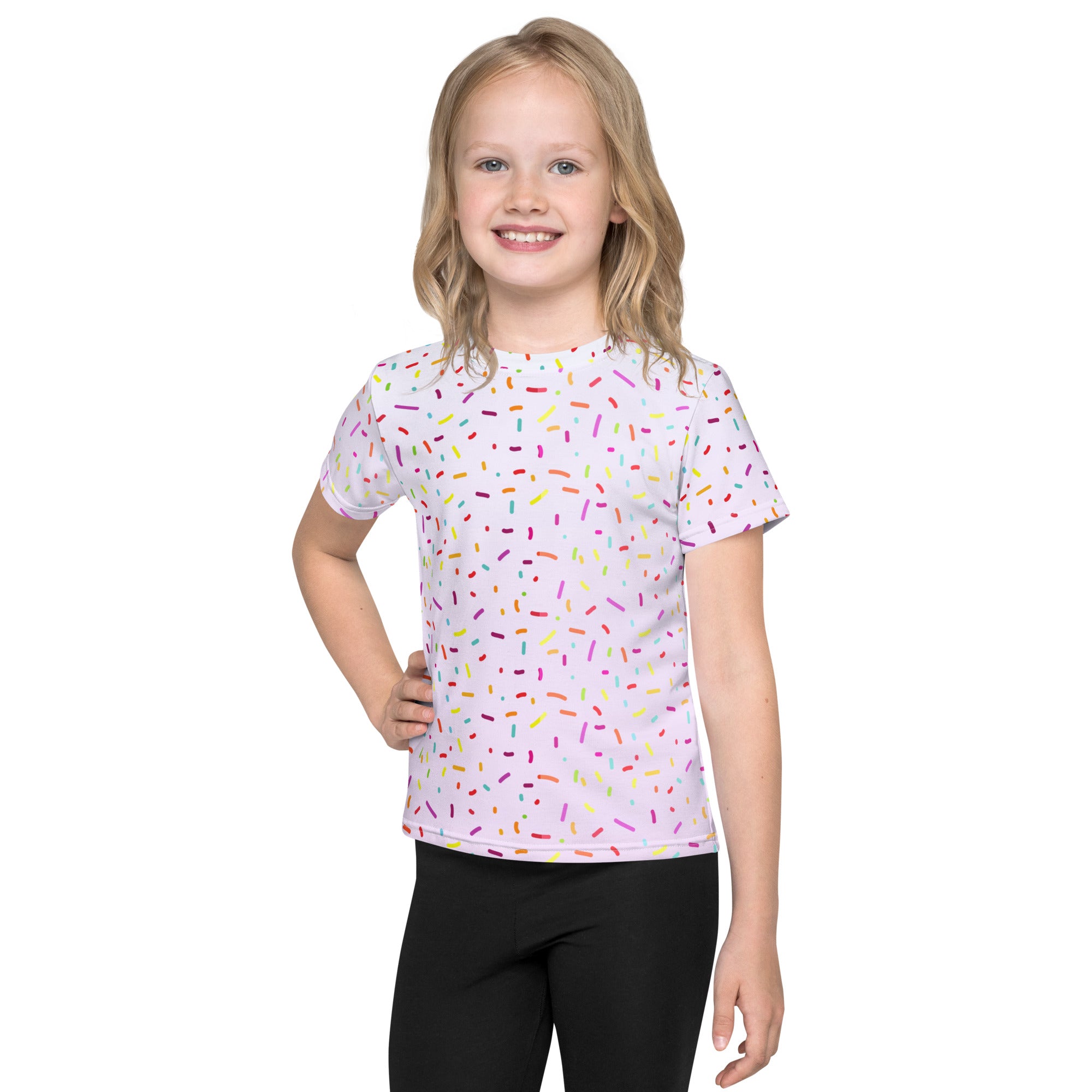 Girls Colorful Sprinkles T-Shirt