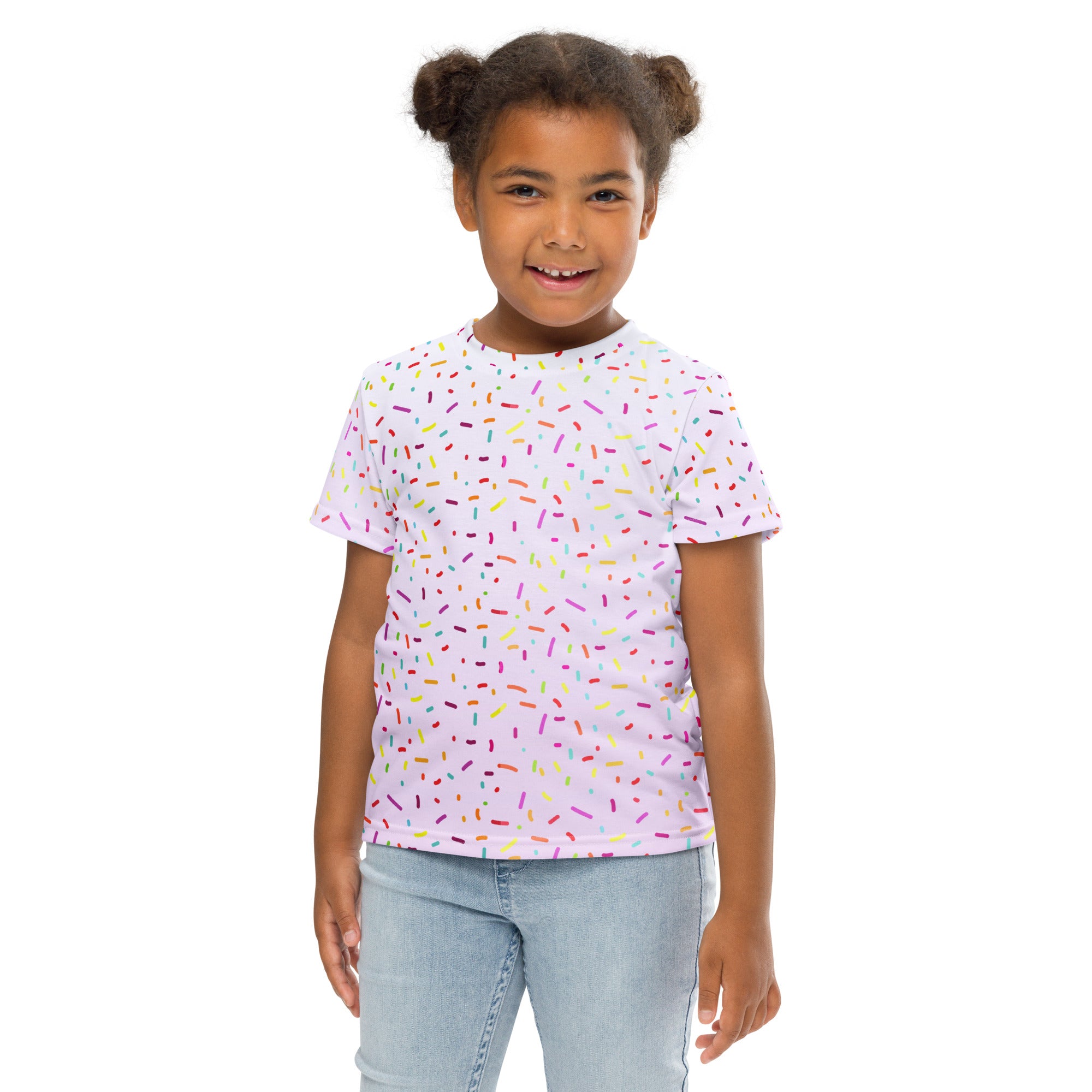 Girls Colorful Sprinkles T-Shirt