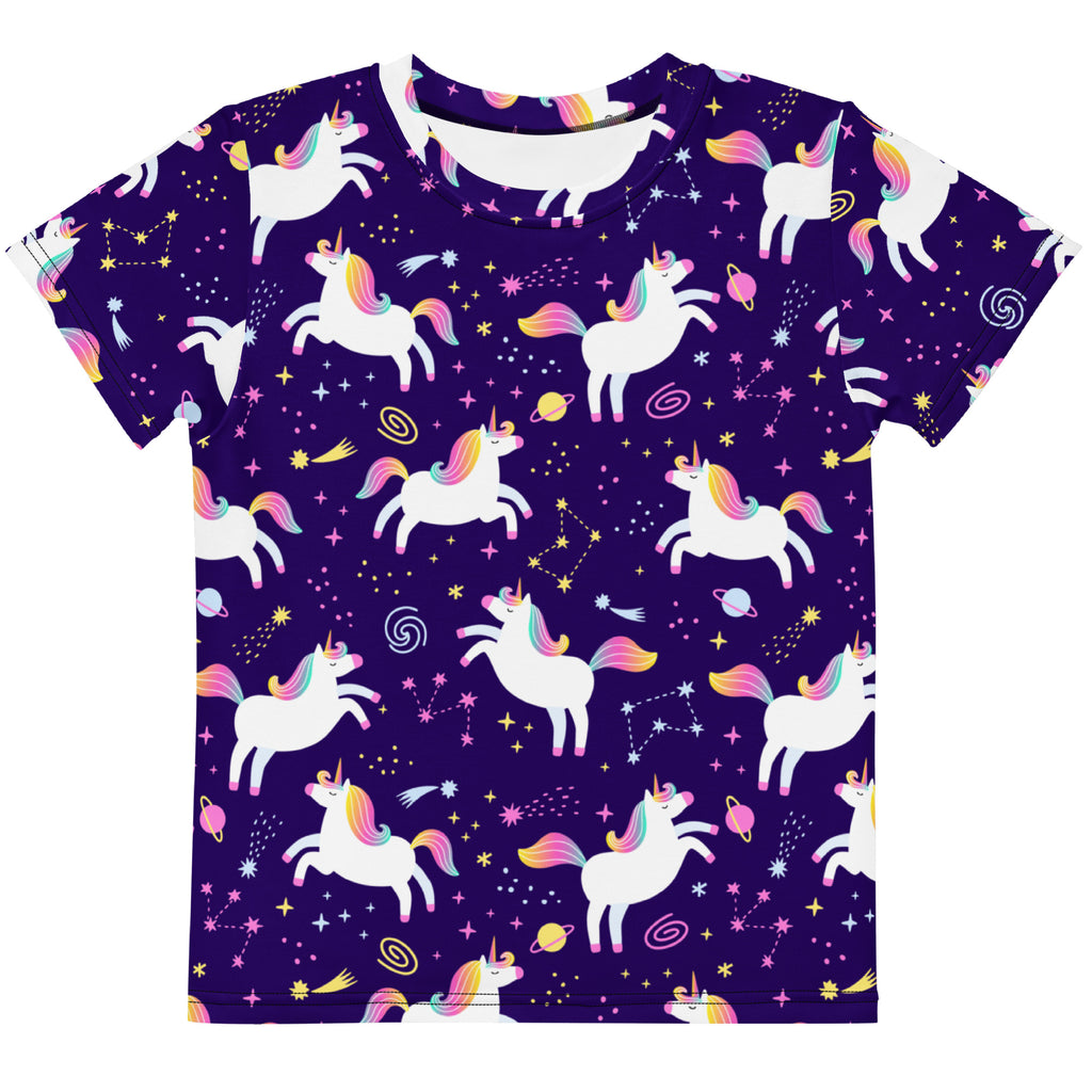 Girls Space Unicorn T-Shirt