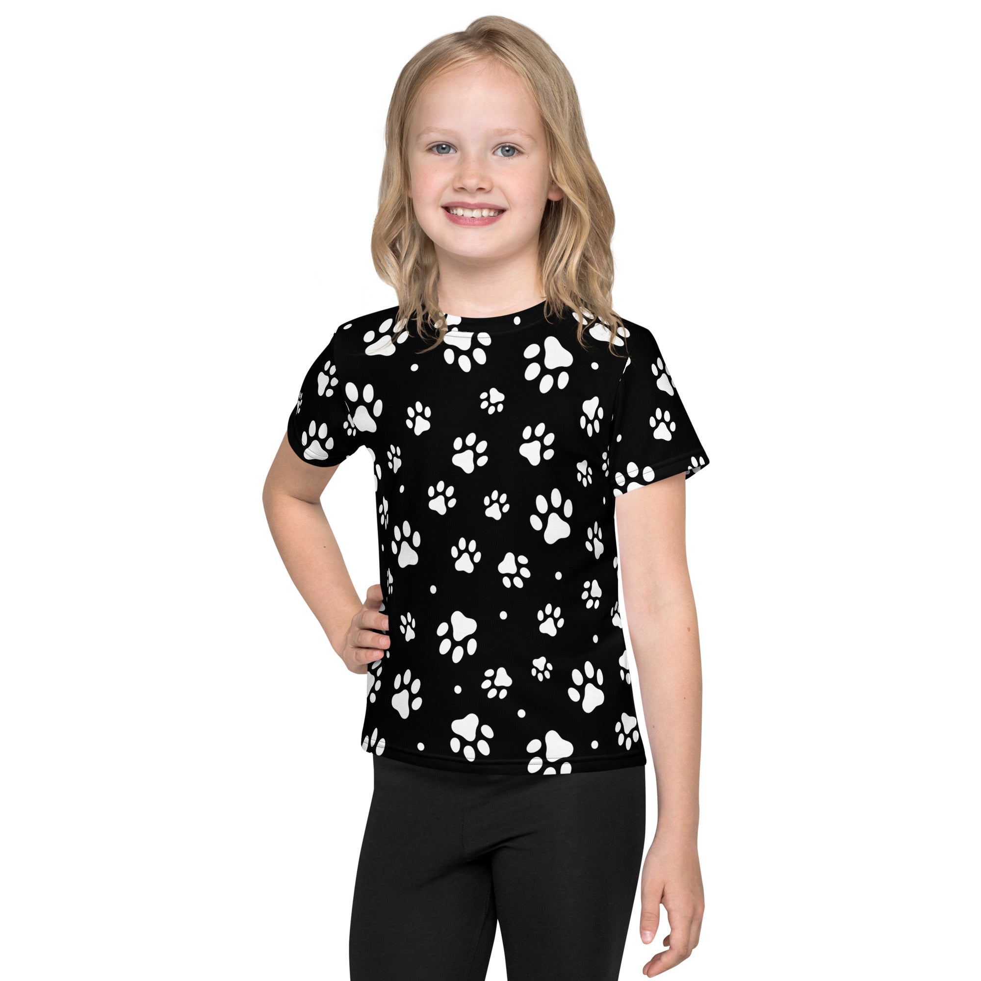 Kids Paw Print T-Shirt
