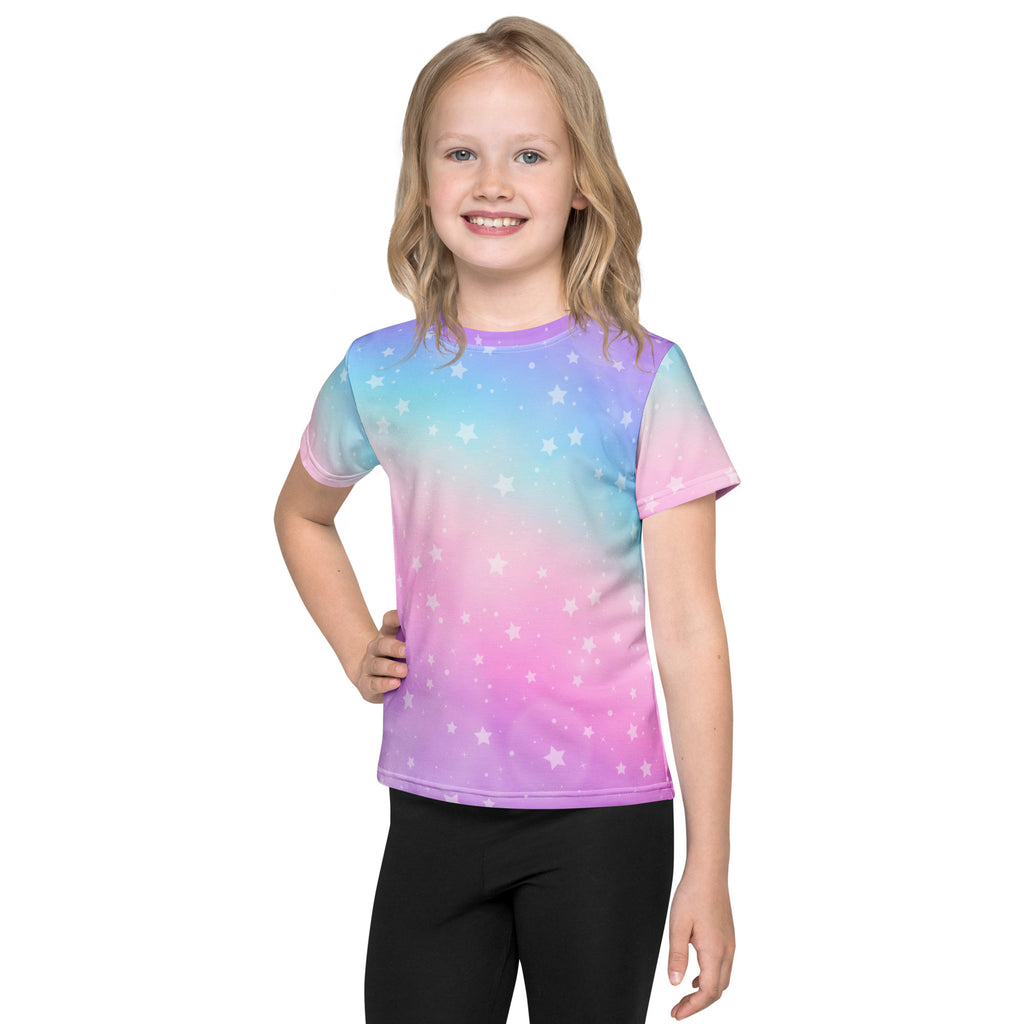 Girls Rainbow Stars T-Shirt