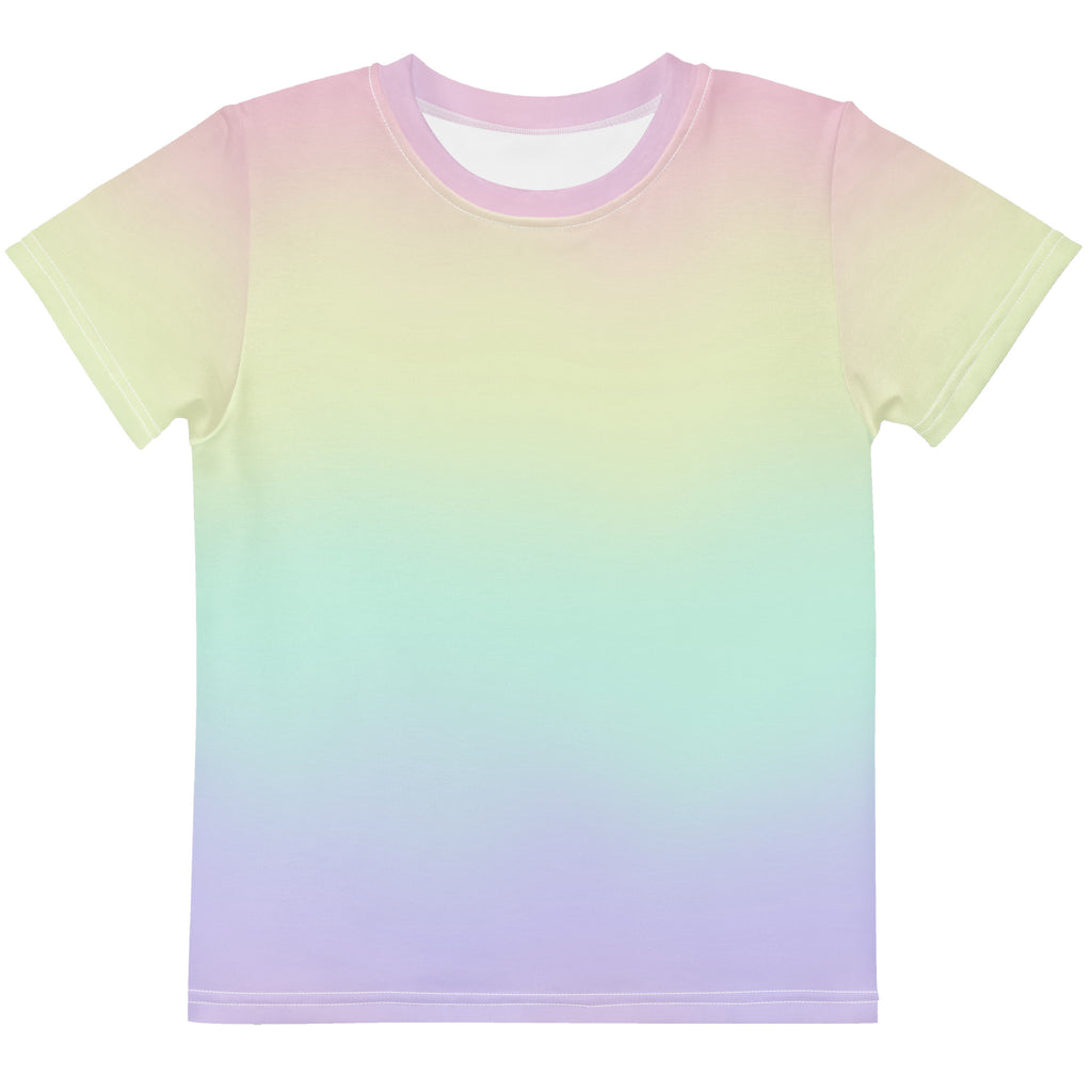Girls Pastel Rainbow T-Shirt