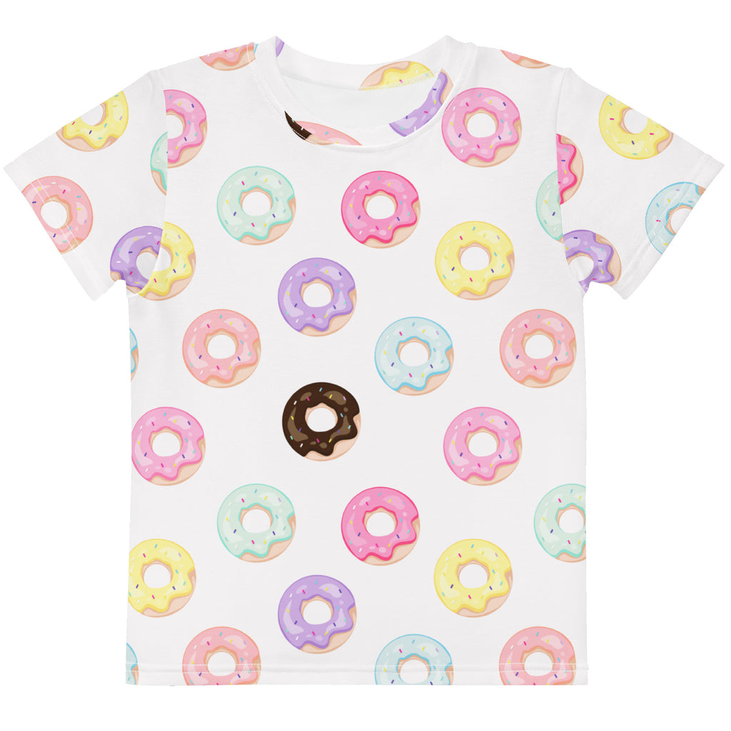 Girls Donut Print T-Shirt