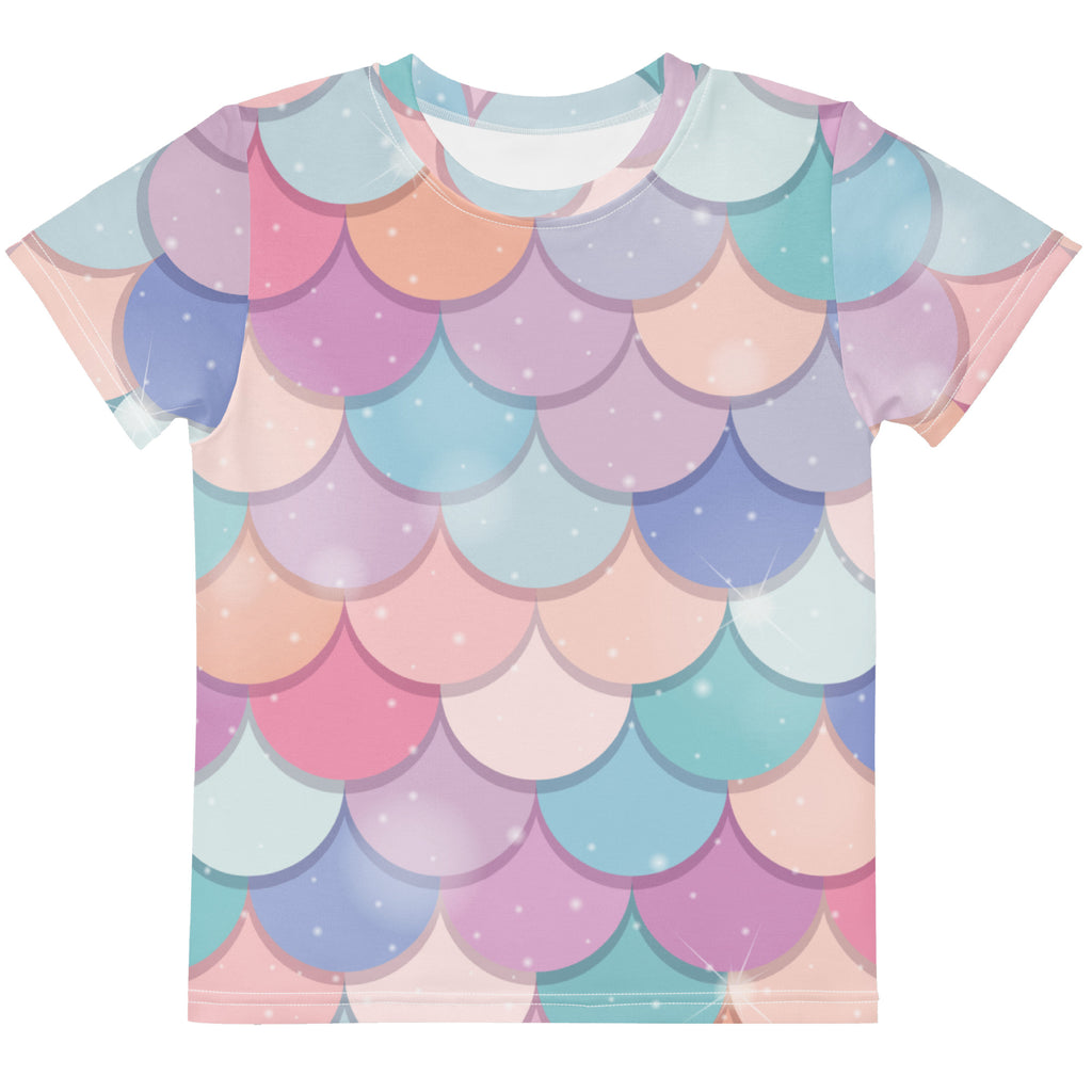 Girls Rainbow Mermaid T-Shirt