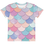 Girls Rainbow Mermaid T-Shirt