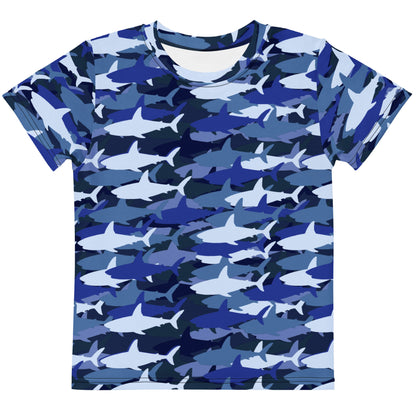 Kids Blue Shark T-Shirt