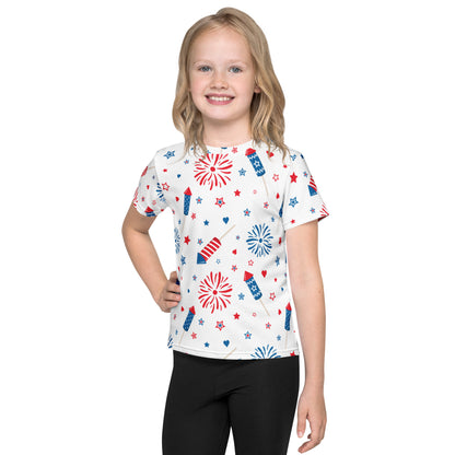 Kids Fireworks & Rockets T-Shirt