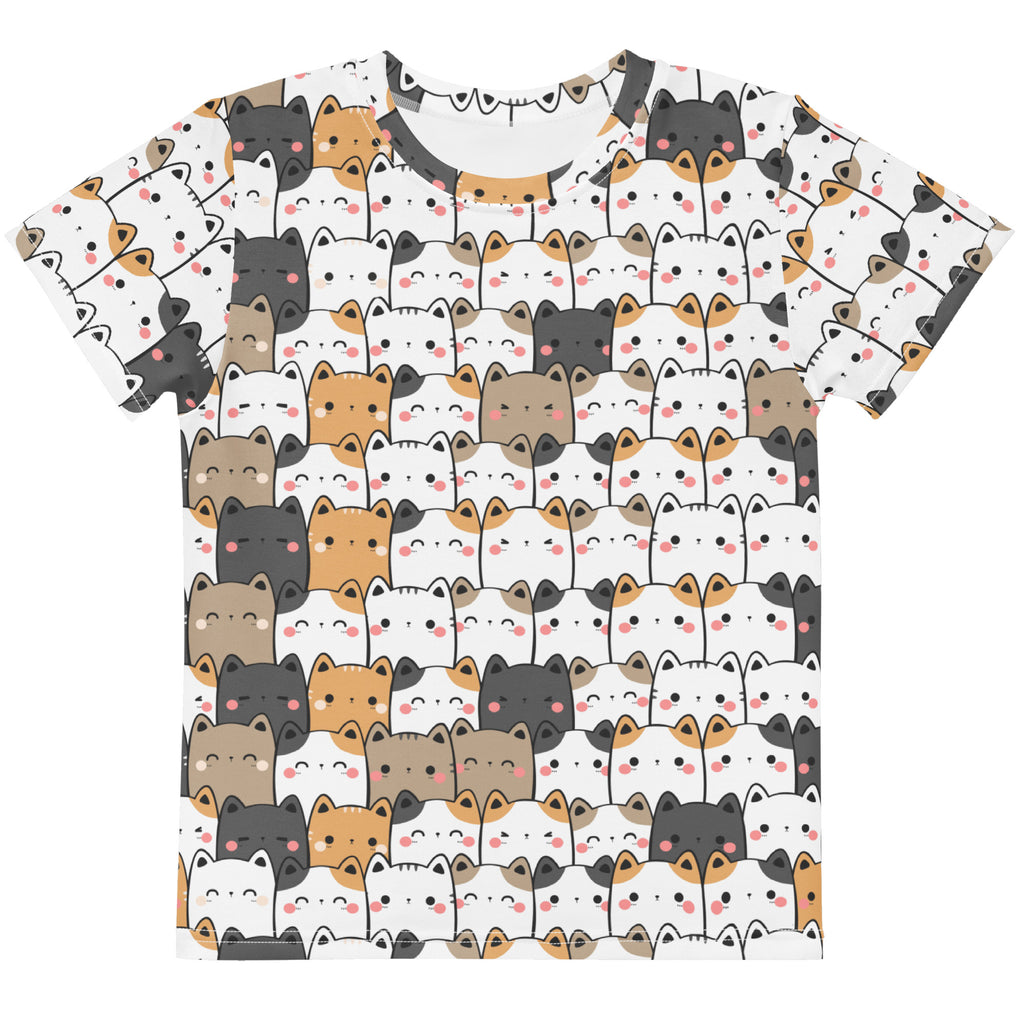Kids Kawaii Cats T-Shirt