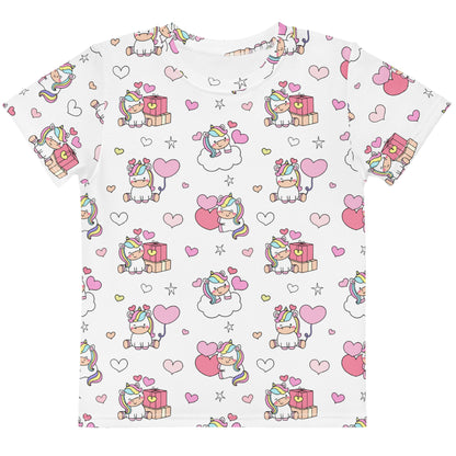 Girls Unicorn Birthday T-Shirt