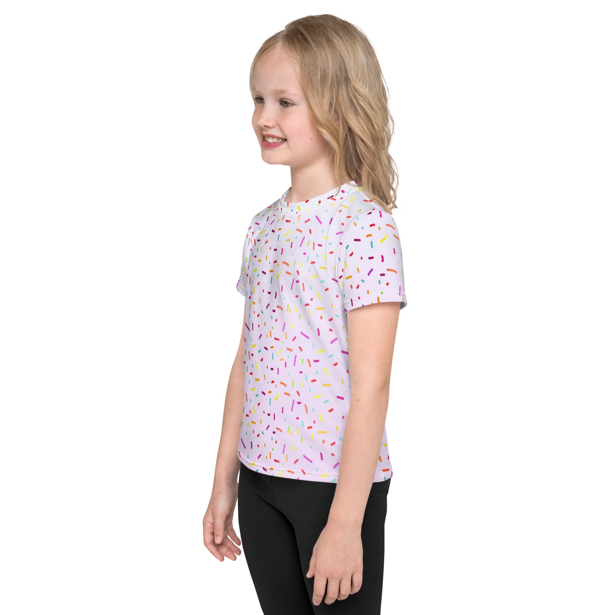 Girls Colorful Sprinkles T-Shirt