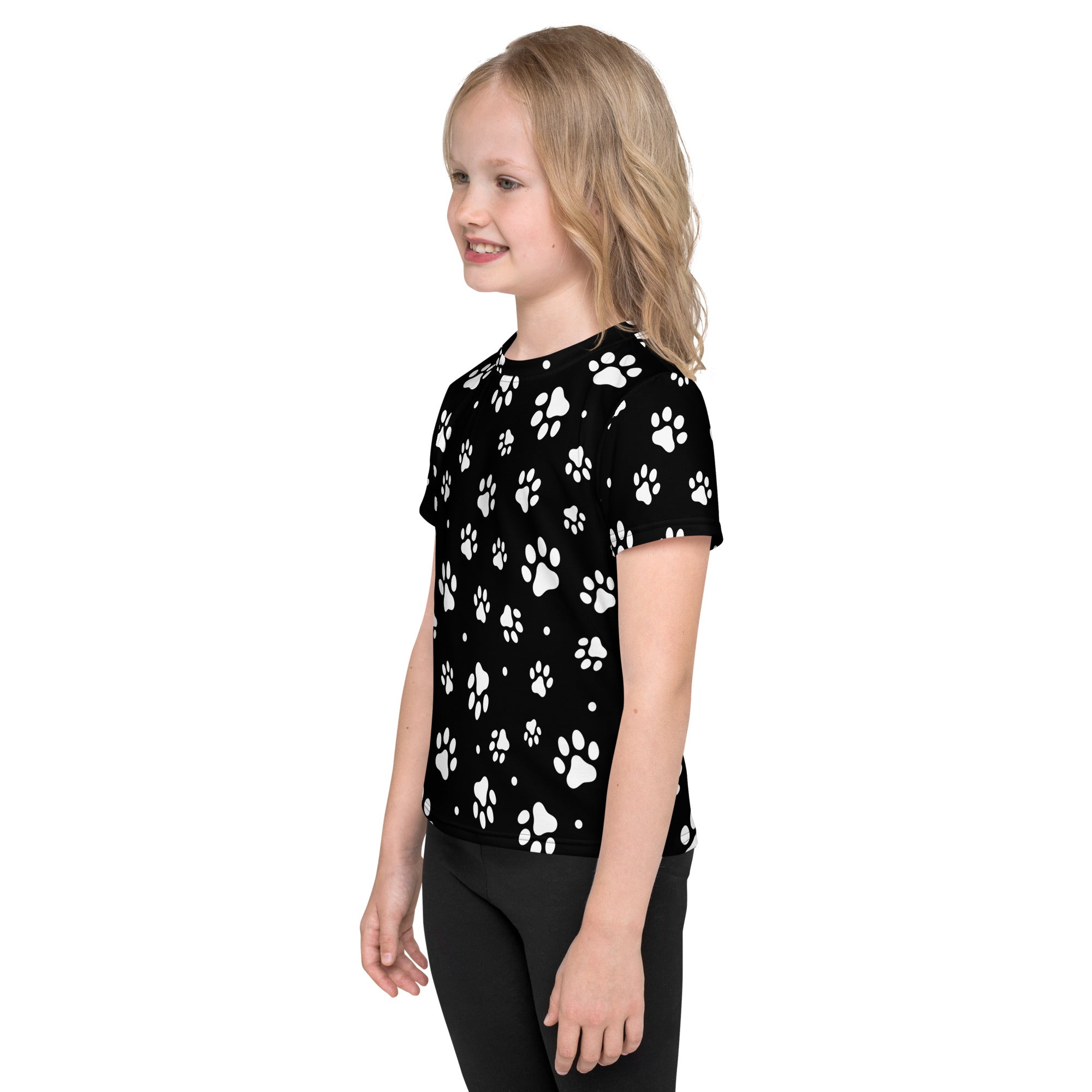 Kids Paw Print T-Shirt