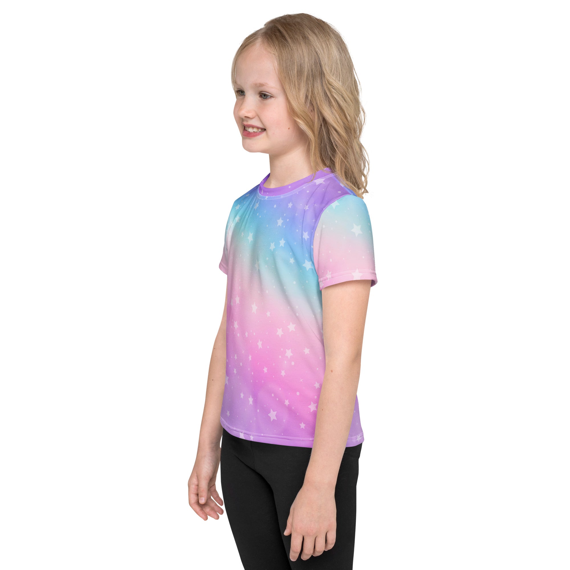 Girls Rainbow Stars T-Shirt