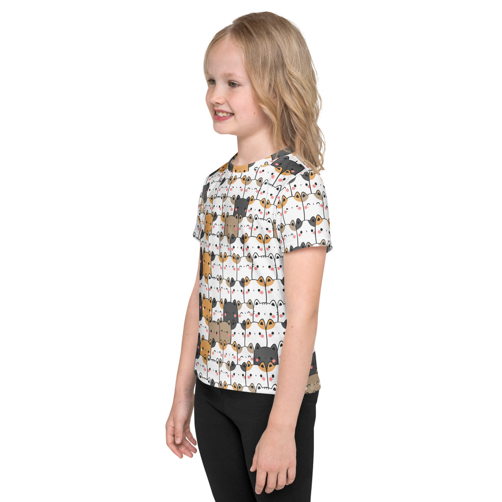 Kids Kawaii Cats T-Shirt