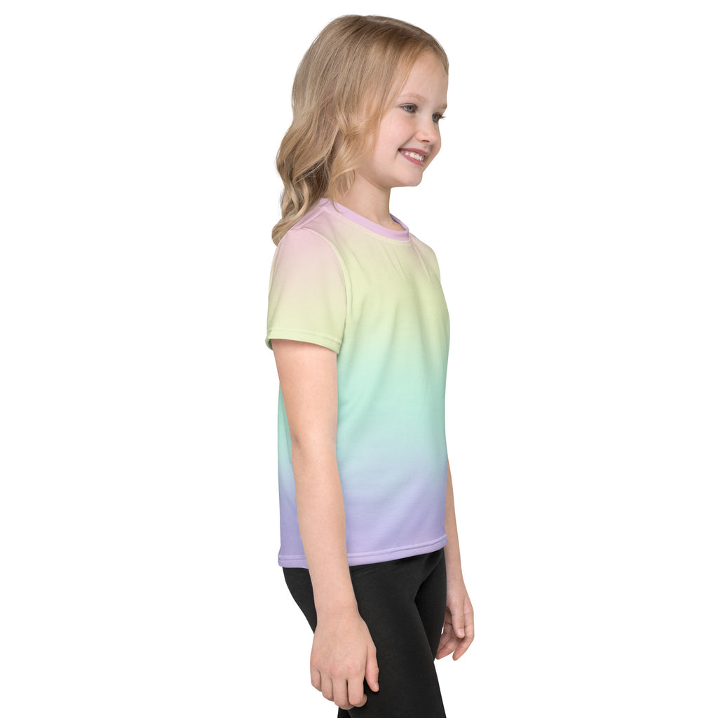 Girls Pastel Rainbow T-Shirt