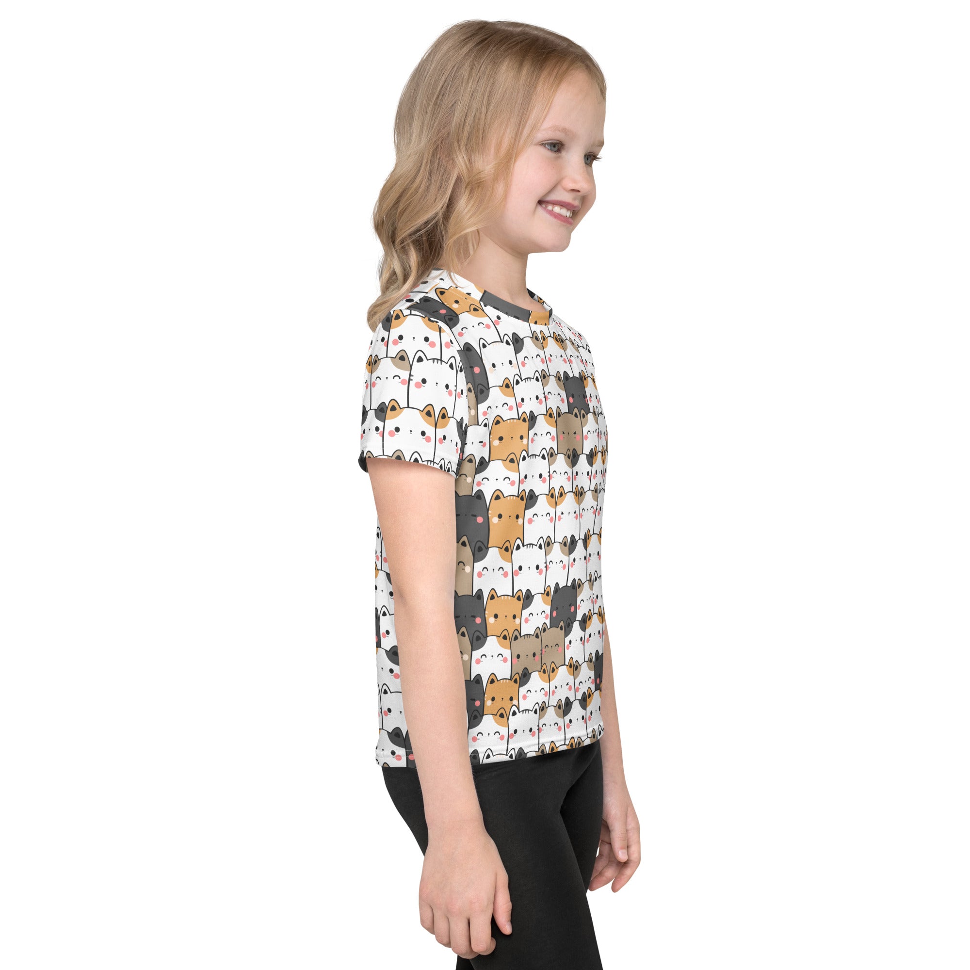 Kids Kawaii Cats T-Shirt