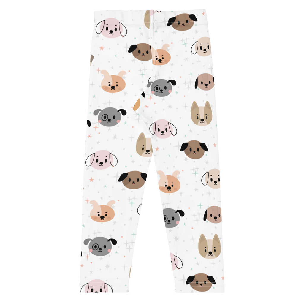 Kids Dog Face Buttery Soft Leggings
