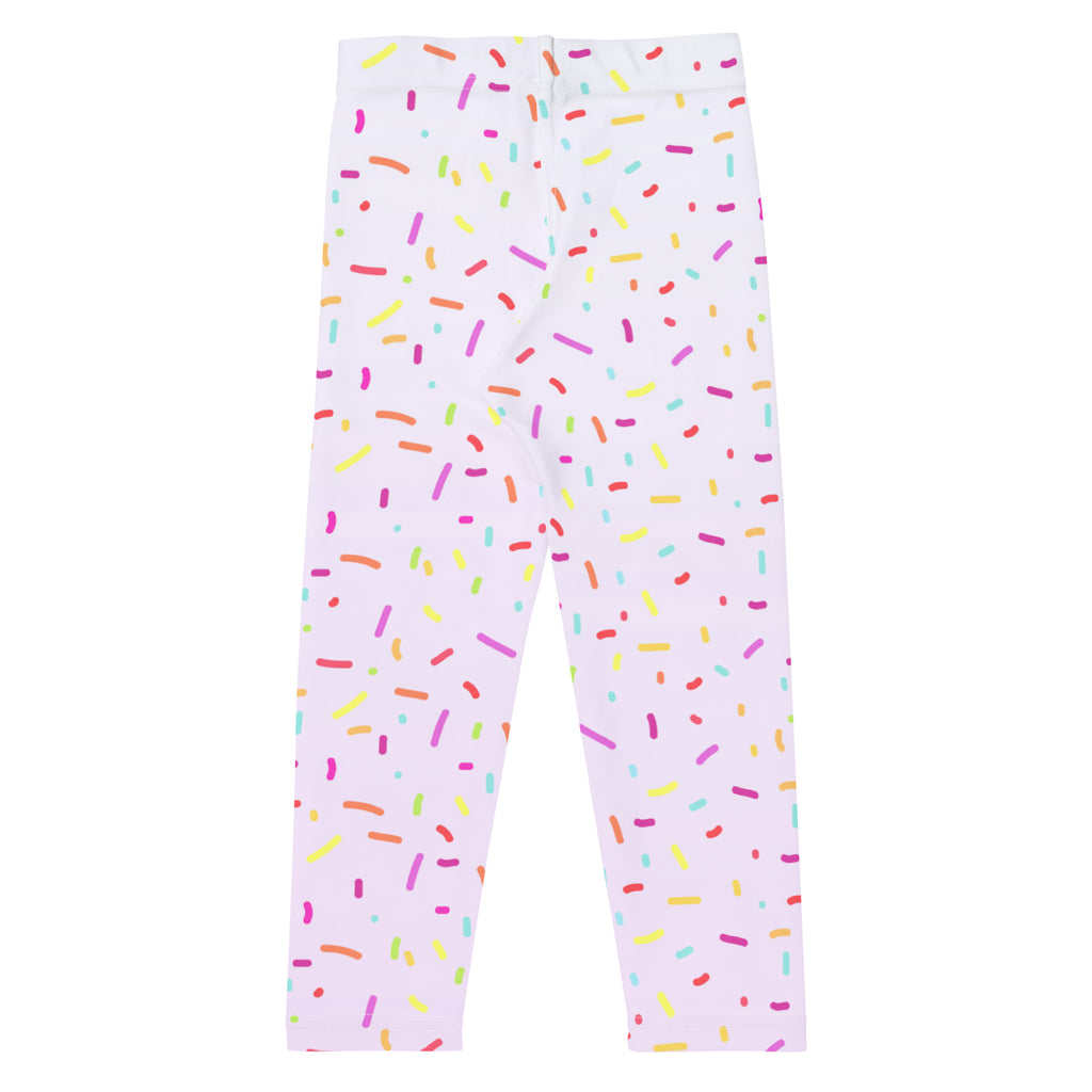 Girls Colorful Ice Cream Sprinkles Buttery Soft Leggings