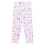 Girls Colorful Ice Cream Sprinkles Buttery Soft Leggings
