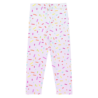 Girls Colorful Ice Cream Sprinkles Buttery Soft Leggings