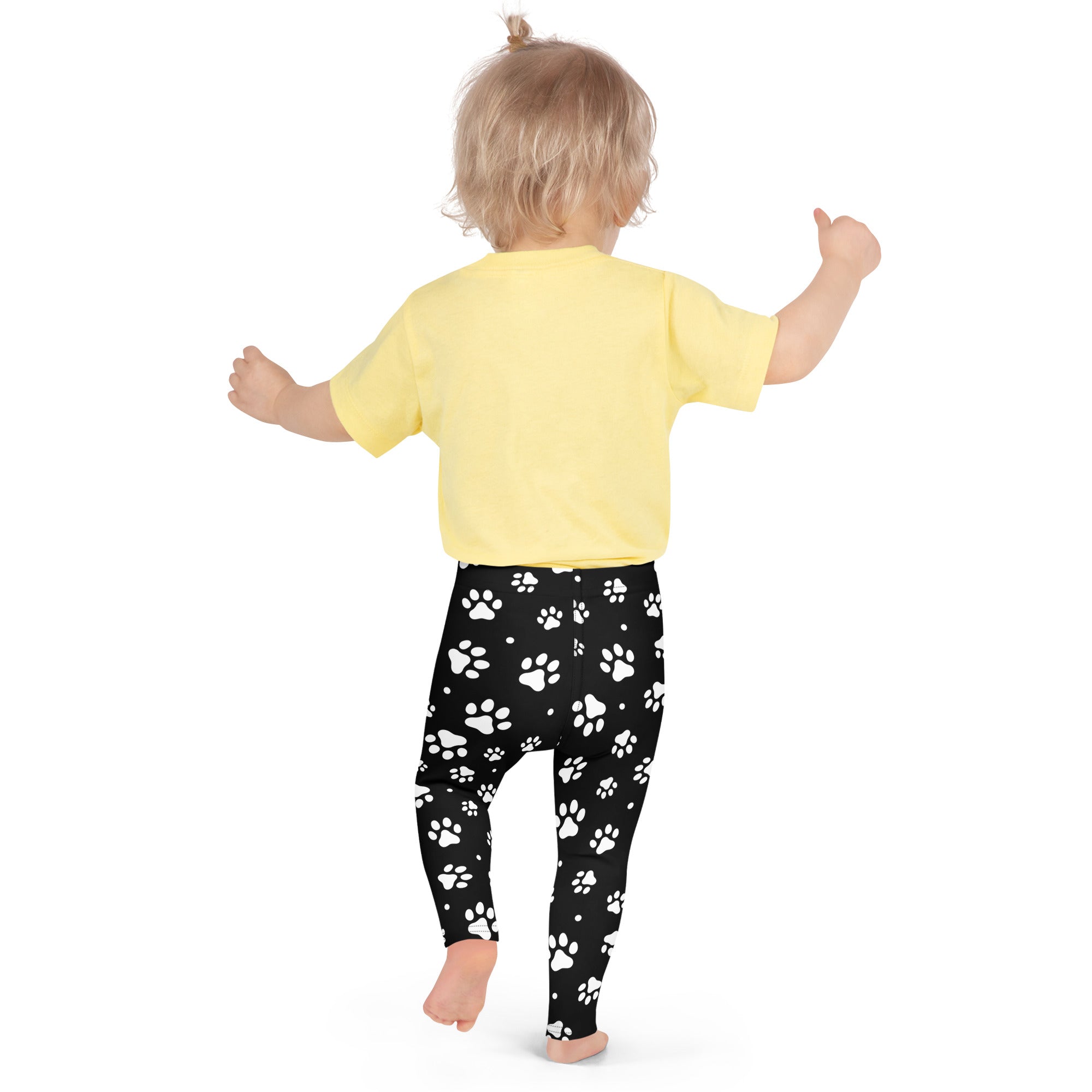 Kids Paw Print Buttery Soft Leggings