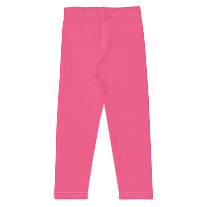 Girls Buttery Soft Pink Leggings