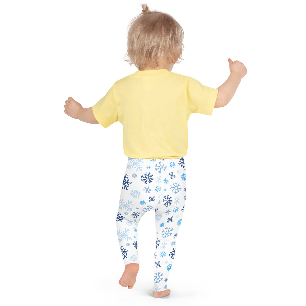 Kids Winter Snowflakes Buttery Soft Leggings