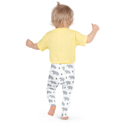 Girls Polar Bear Buttery Soft Leggings