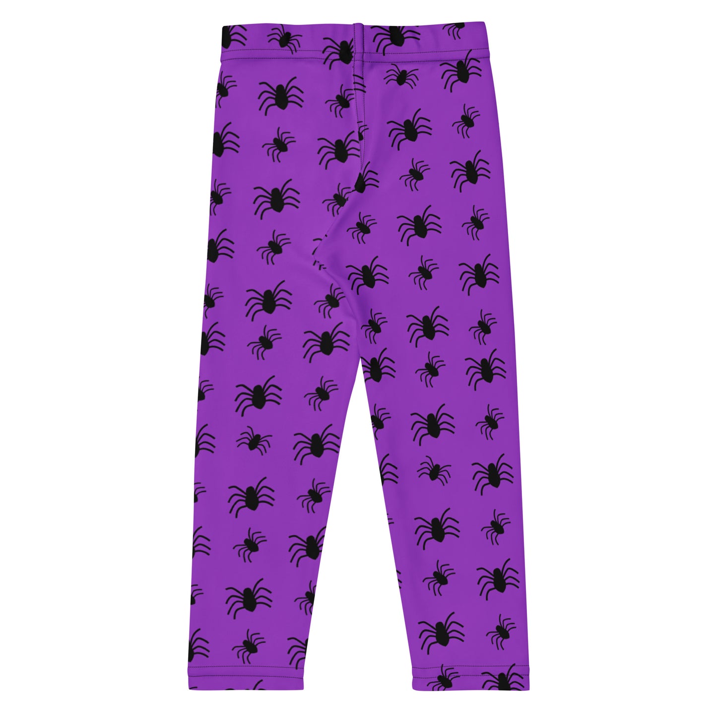 Kids Purple Spider Halloween Buttery Soft Leggings
