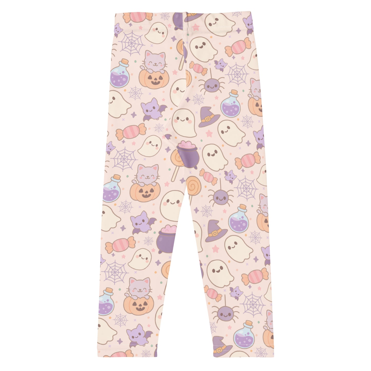 Girls Cats, Ghosts and Candy Halloween Buttery Soft Leggings