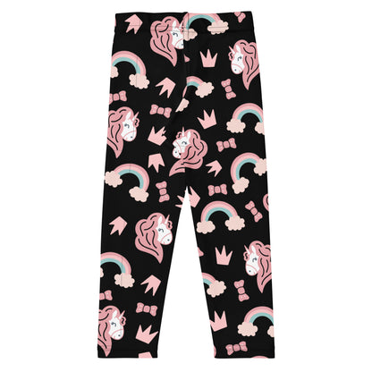 Girls Unicorn Rainbow Buttery Soft Leggings