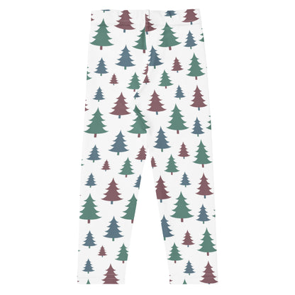 Kids Pine Tree Winter Buttery Soft Leggings