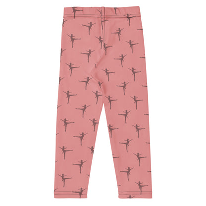 Girls Pink Dance Buttery Soft Leggings