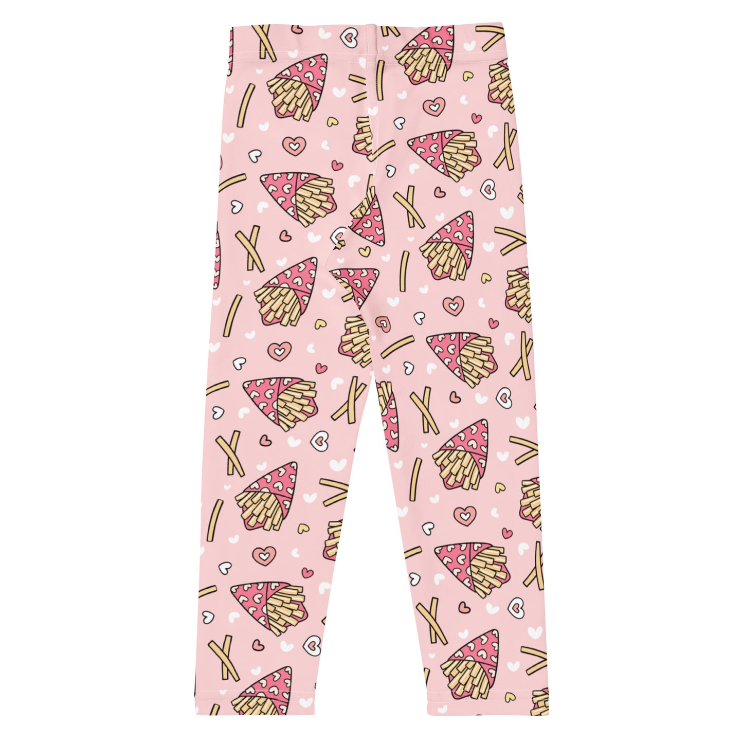Girls French Fries Buttery Soft Leggings