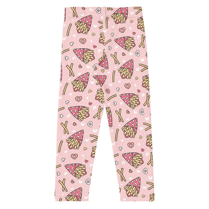 Girls French Fries Buttery Soft Leggings
