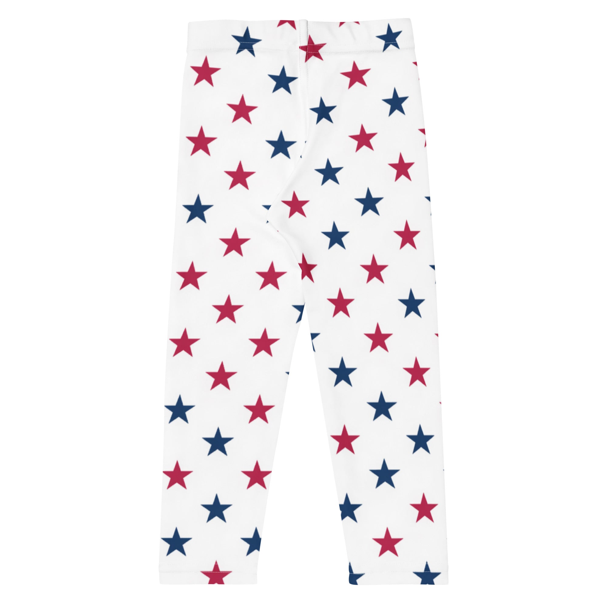 Kids Red and Blue Stars Buttery Soft Leggings