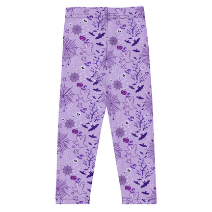Kids Purple Halloween Buttery Soft Leggings