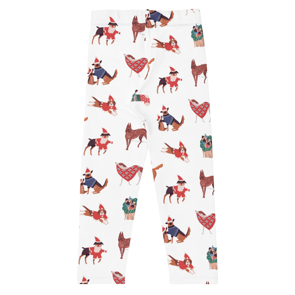 Kids Christmas Dog Buttery Soft Leggings